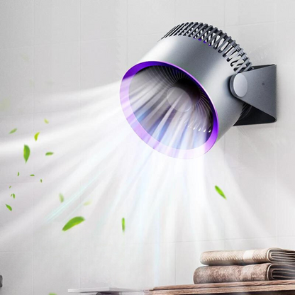 Travel Breeze | Portable Hand Held Fan with USB Power & Quiet Operation | Compact Personal Cooling Solution for On-the-Go Comfort