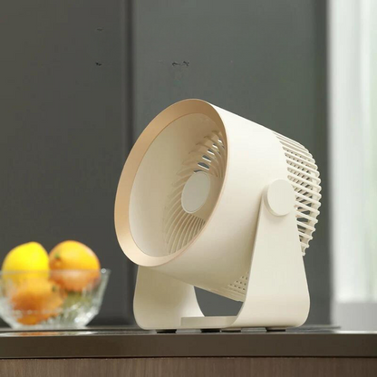 Travel Breeze | Portable Hand Held Fan with USB Power & Quiet Operation | Compact Personal Cooling Solution for On-the-Go Comfort