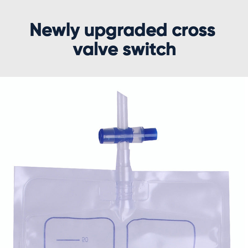 Travel Urinal System | Silicone Collector with Padded Rim & 1000ml Capacity for Comfortable Use