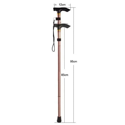 TrekMate | Adjustable Aluminum Hiking Pole with 5-Level Height Adjustment | Lightweight & Compact for Outdoor Adventures