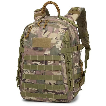TrekNexus | 35L Tactical Hiking Backpack with MOLLE System | Waterproof Design for Outdoor Adventures