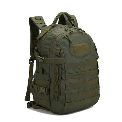 TrekNexus | 35L Tactical Hiking Backpack with MOLLE System | Waterproof Design for Outdoor Adventures