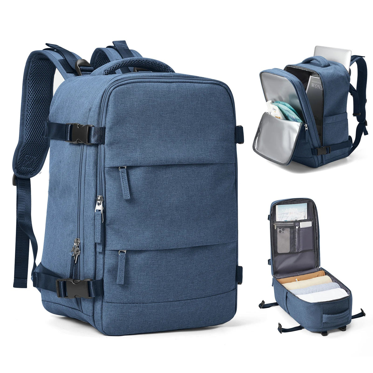 Trekvora | Travel Backpack with Waterproof Design & Laptop Compartment | Versatile Storage for Active Lifestyles