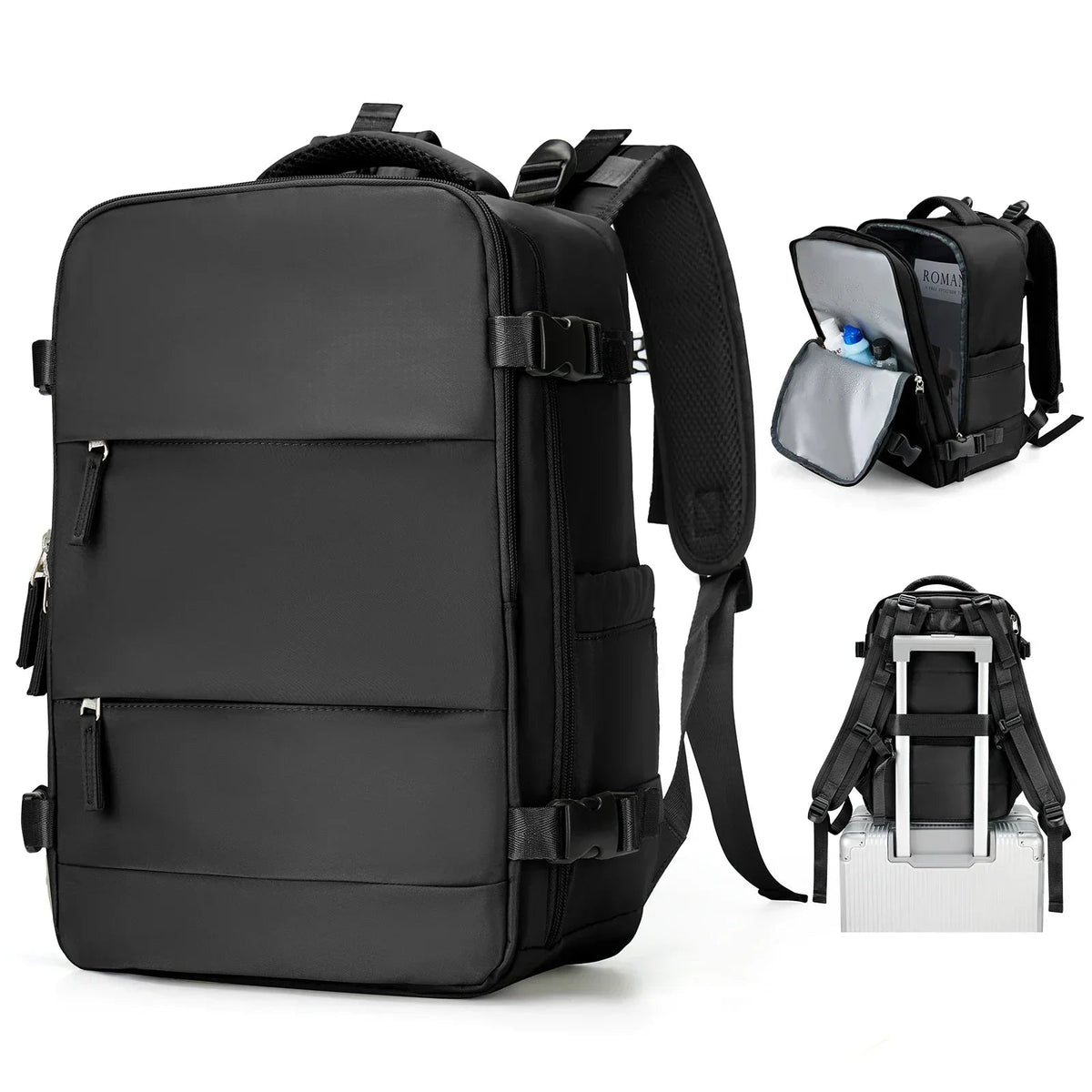 Trekvora | Travel Backpack with Waterproof Design & Laptop Compartment | Versatile Storage for Active Lifestyles