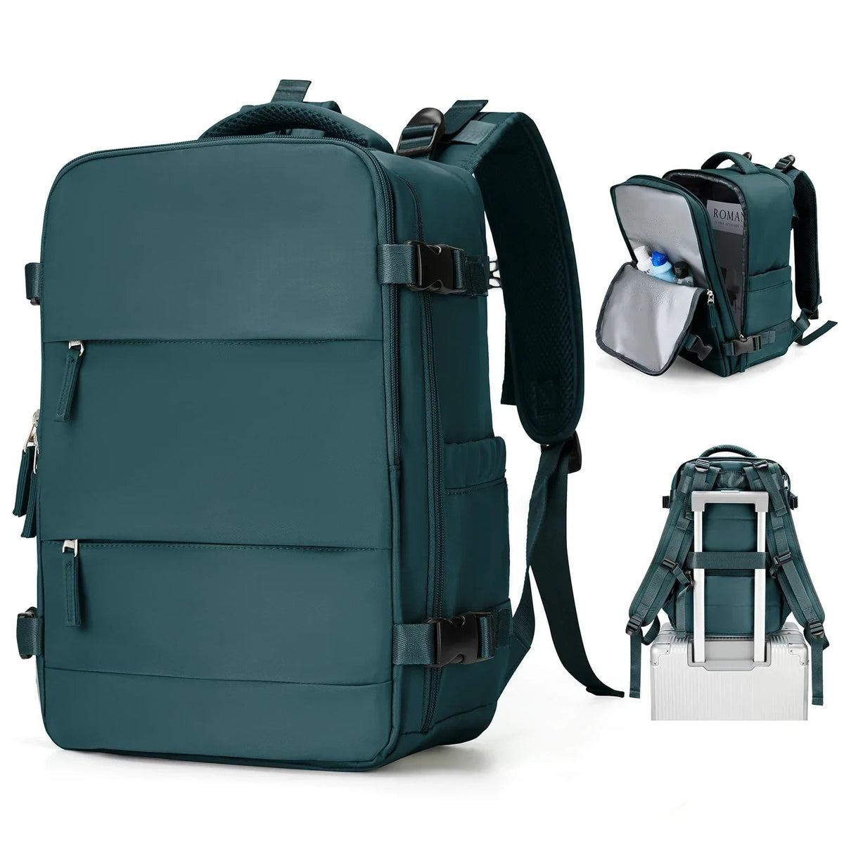 Trekvora | Travel Backpack with Waterproof Design & Laptop Compartment | Versatile Storage for Active Lifestyles