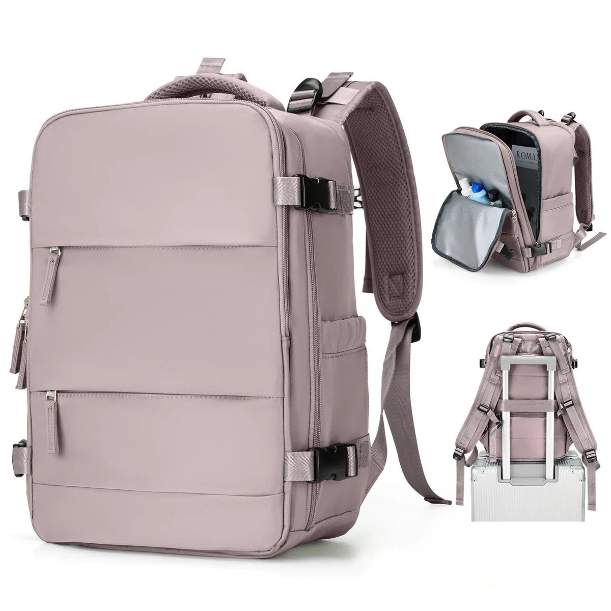 Trekvora | Travel Backpack with Waterproof Design & Laptop Compartment | Versatile Storage for Active Lifestyles