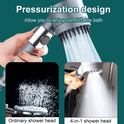 AQUAPULSE – High Pressure Filtered Shower Head 9 Layer Filtration System