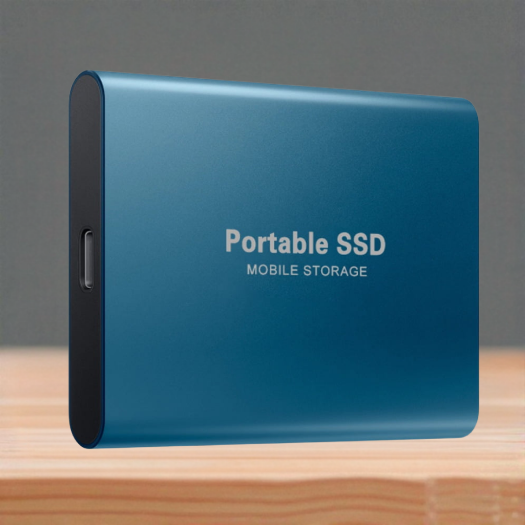 USB Portable SSD 1050 MB/s Read Speed 1 TB Storage Capacity Impact-Resistant Casing for Mac Windows Android Gaming Backup