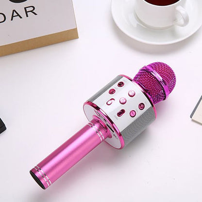 Ultimate Wireless Karaoke Microphone with Multi-Functionality for On-the-Go Singing