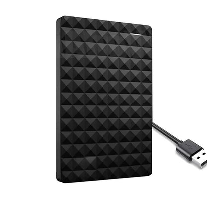 External Hard Drive 8TB, Slim Portable Hard Drive, Plug and Play Hard Disk Drive for Computer Backup