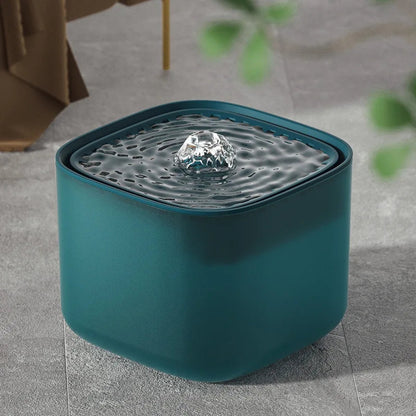 Cat Water Fountain, Dog Water Fountain with 3L Capacity, Ultra Quiet Pet Water Fountain with Adjustable Flow
