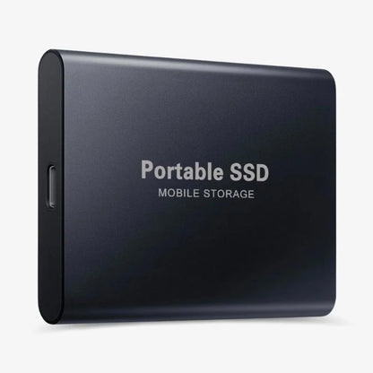 Portable Solid State Drive 128GB USB 3.1 High-Speed Data Storage for Mac PC Backup Transfer Blue Black Gold Red