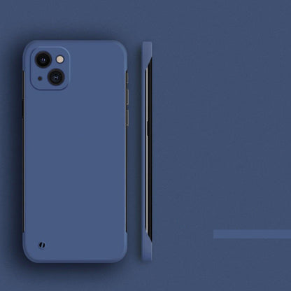 Slim Hardshell Case for iPhone 14-17 Series with Lens Cover & Anti-Fingerprint Finish – Minimal Protection with Raised Edges, Lanyard Hole
