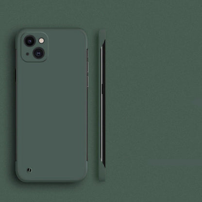 Slim Hardshell Case for iPhone 14-17 Series with Lens Cover & Anti-Fingerprint Finish – Minimal Protection with Raised Edges, Lanyard Hole