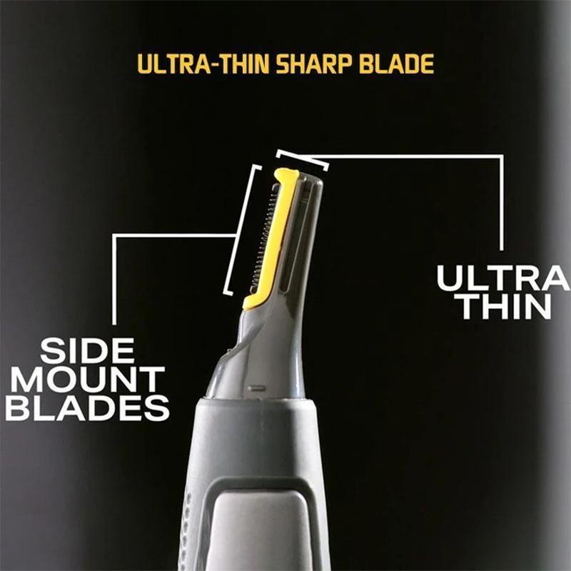 Ultra-Thin Precision Trimmer with Titanium Blades | Effortless Grooming Tool for Beard, Nose & Eyebrows