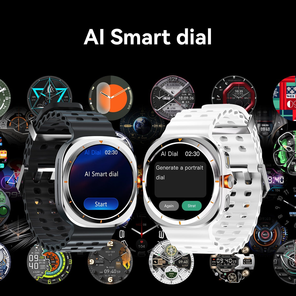 Ultra 7 Pro | Reloj inteligente con GPS, funciones de IA y llamadas por Bluetooth | Monitor de salud para entusiastas del fitness