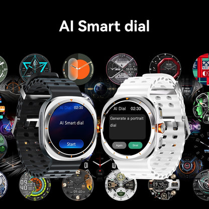 Ultra 7 Pro | Reloj inteligente con GPS, funciones de IA y llamadas por Bluetooth | Monitor de salud para entusiastas del fitness