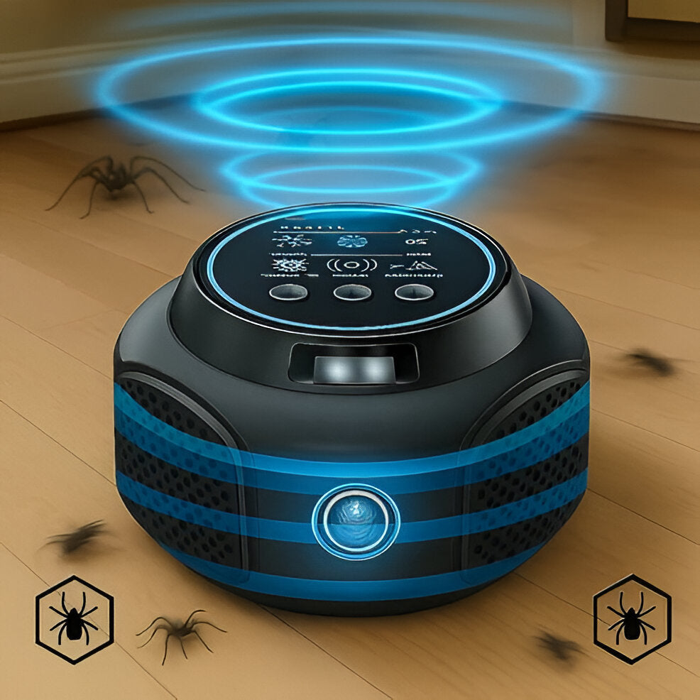 Ultrasonic Spider Repellent Plug In, Ultrasonic Pest Repeller for Indoor Spider Control, Bug Repellent Plug In for Home