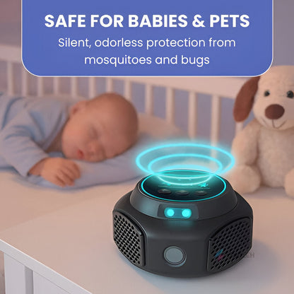 Ultrasonic Spider Repellent Plug In, Ultrasonic Pest Repeller for Indoor Spider Control, Bug Repellent Plug In for Home