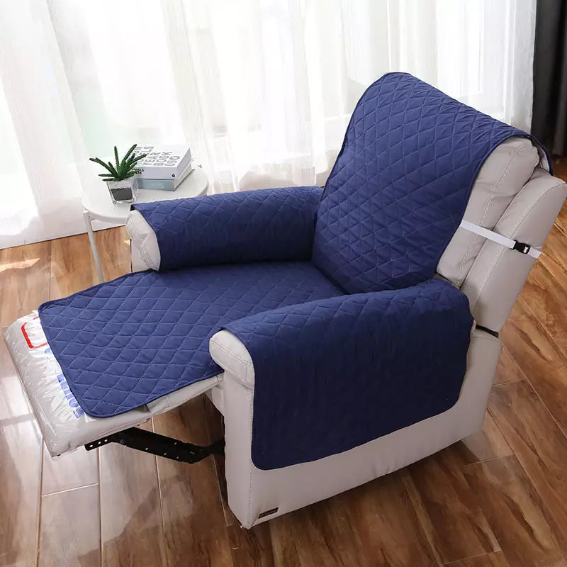 Funda universal para sillón reclinable Ortekor con diseño de una pieza | Protege contra manchas y pelo de mascotas