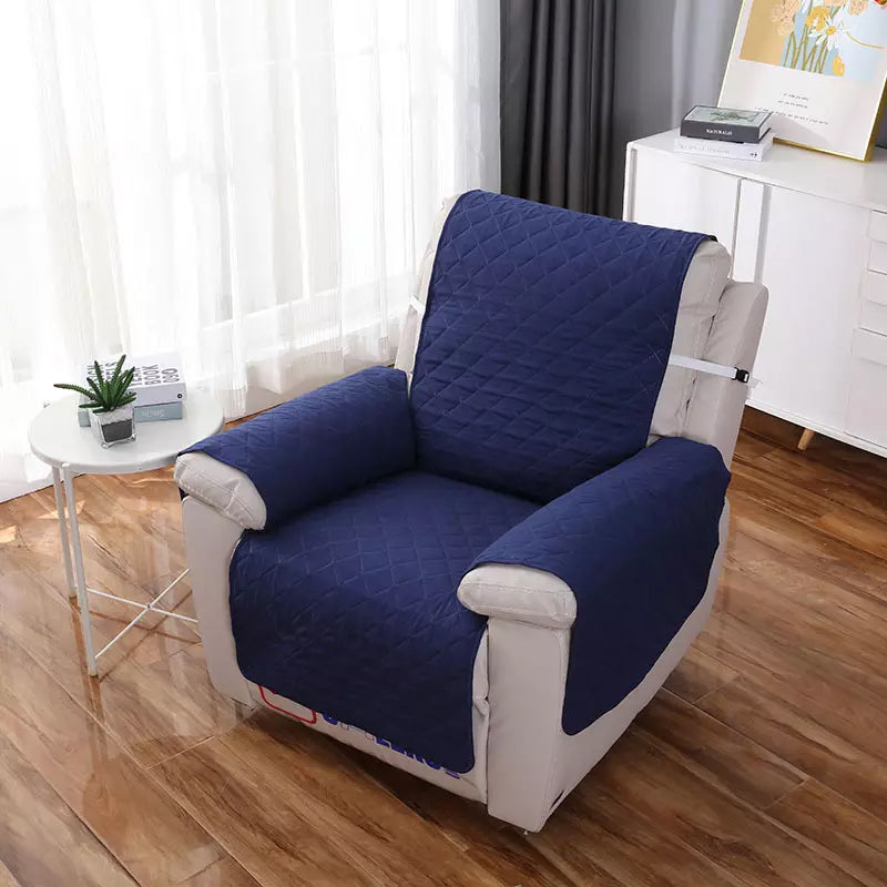 Funda universal para sillón reclinable Ortekor con diseño de una pieza | Protege contra manchas y pelo de mascotas