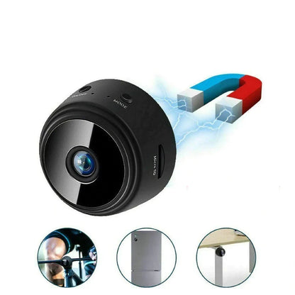 1080P HD Wireless Security Camera with Night Vision & Motion Detection for Indoor Home Monitoring