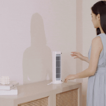 Bladeless Fan Wall Mounted, Ultra Quiet Wall Mount Fan for Bedroom, Rechargeable Cordless Fan with Adjustable Airflow
