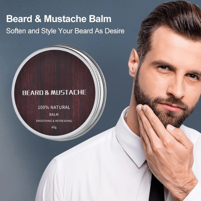 MANEBEARD – Kit de crecimiento de barba con tecnología de microagujas para un desarrollo de barba más poblada