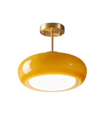 Spherical Glass Hanging Light 16 Inches Warm Glow Iron Frame E27 Socket for Kitchen Island Dining Room Modern Downlight Fixture