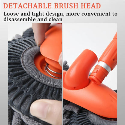 Extendable Car Wash Brush with Telescopic Handle & 360° Rotating Head for Vehicles, RVs, Windows & More