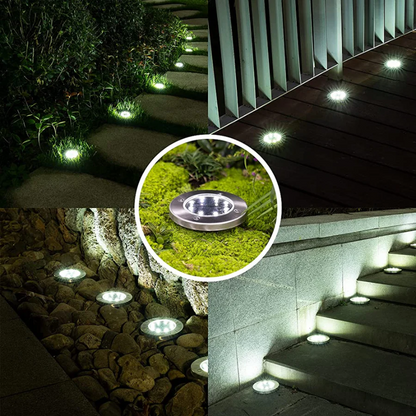 Luces solares para exteriores Elios: iluminación recargable resistente a la intemperie