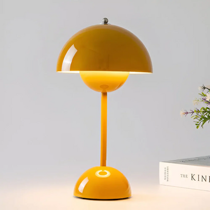 Cordless LED Table Lamp with Touch Control and Adjustable Color Temperature for Bedroom, Living Room & Patio