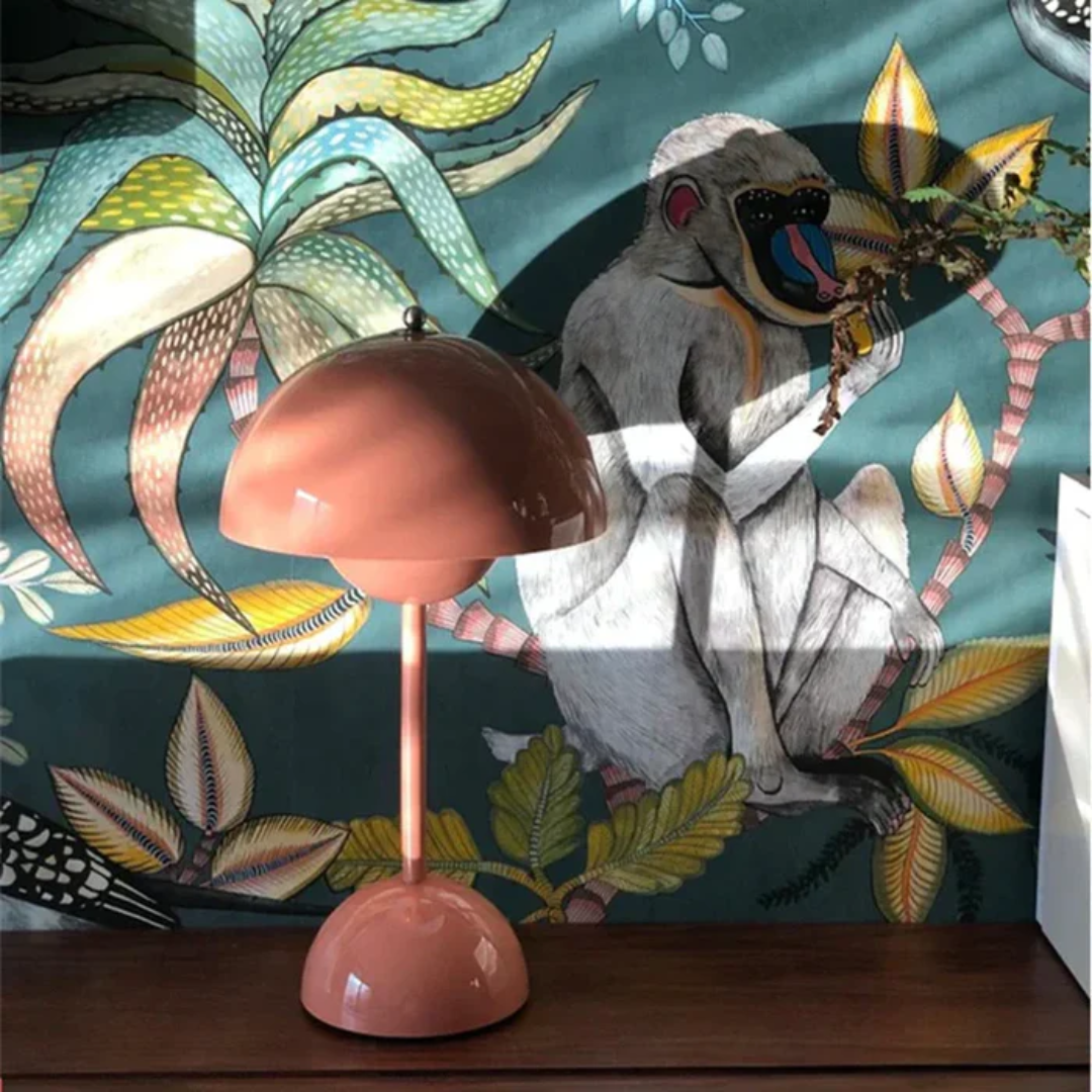 Cordless LED Table Lamp with Touch Control and Adjustable Color Temperature for Bedroom, Living Room & Patio