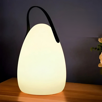 Rechargeable Cordless LED Table Lamp Waterproof Portable Indoor Outdoor Lighting 16 Color Settings Remote Control for Patio Camping Bedside