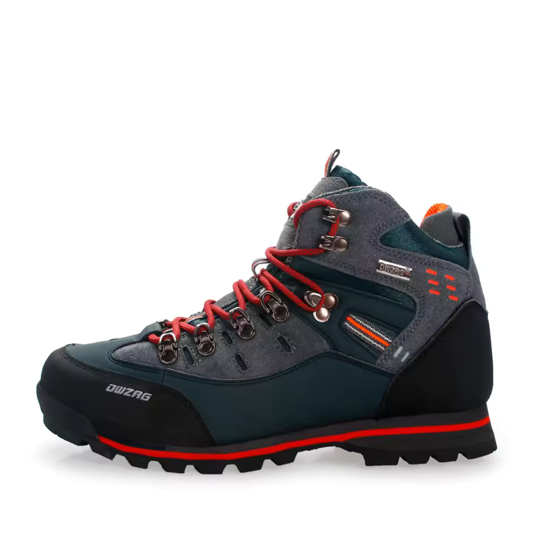 Men's Waterproof Hiking Boots with Non-Slip Rubber Sole – Mid-Ankle Trekking Shoes for Winter Trail Walking, Outdoor Adventures & Mountain