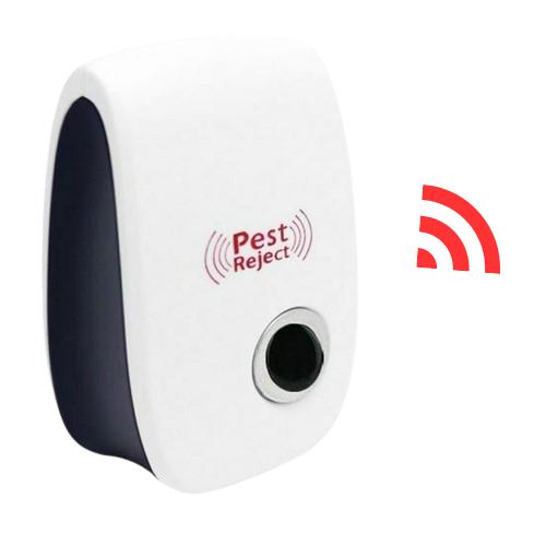 Electronic Pest Deterrent Device – Sonic Wave Technology for Rodents & Insects – Covers Up to 800 sq ft Indoors & Outdoors – Safe for Kids