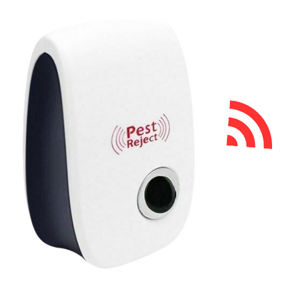 Electronic Pest Deterrent Device – Sonic Wave Technology for Rodents & Insects – Covers Up to 800 sq ft Indoors & Outdoors – Safe for Kids