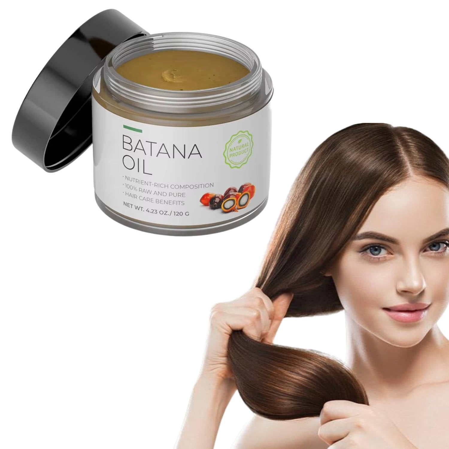 Natural Batana Oil for Healthy Hair and Scalp Care - Ortekor