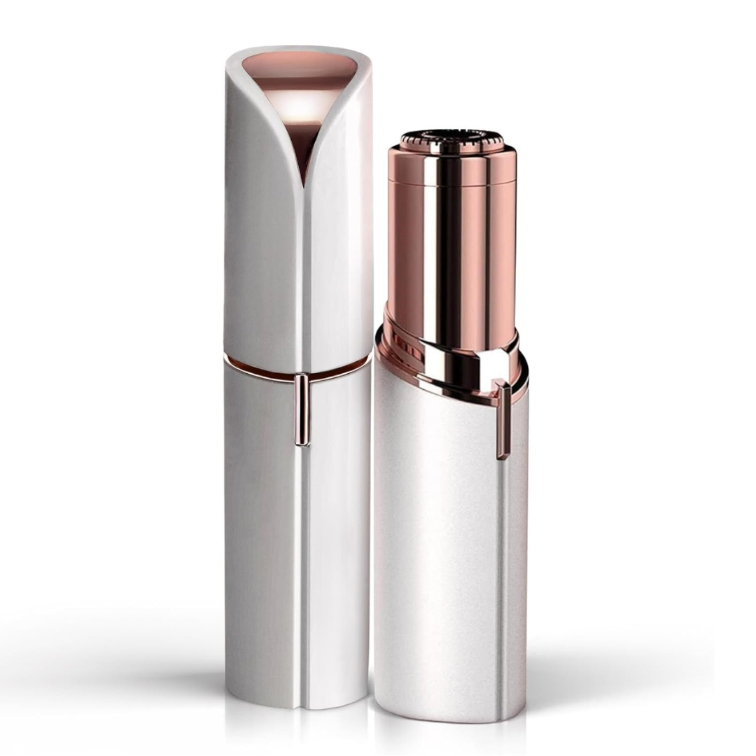 Elegant Facial Hair Removal Tool | Compact Electric Trimmer for Precision Touch-Ups