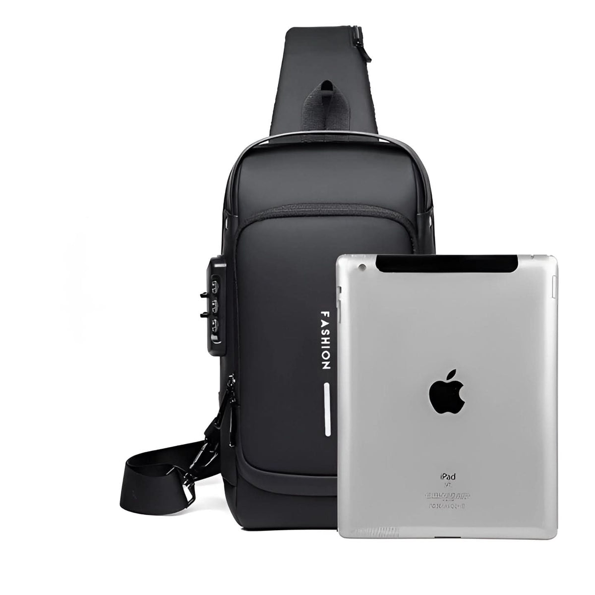 UrbanTech | Mochila para portátil de viaje con diseño antirrobo y carga USB | Impermeable para seguridad diaria
