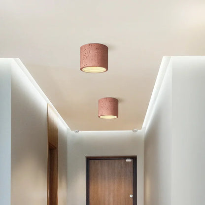 Pendant Lamp Minimalist Round Shade Multi-Finish Composite 5.5-7.9 in for Bedroom Dining Kitchen Entryway Cluster Lighting Modern Home Decor