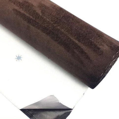 Velvet Fabric Self Adhesive, Peel and Stick Velvet Upholstery Fabric for Walls, Black Velvet Fabric for Car Interior