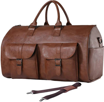 Versatile 3-in-1 Convertible Duffle Bag with Garment Storage | Stylish Travel Solution for Organization