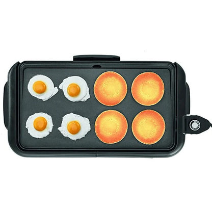 Versatile Electric Griddle | 24-Inch Cooking Surface with Adjustable Temperature for Effortless Meal Preparation