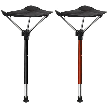 Versatile Folding Camping Stool with Adjustable Height & Lightweight Design for Outdoor Comfort