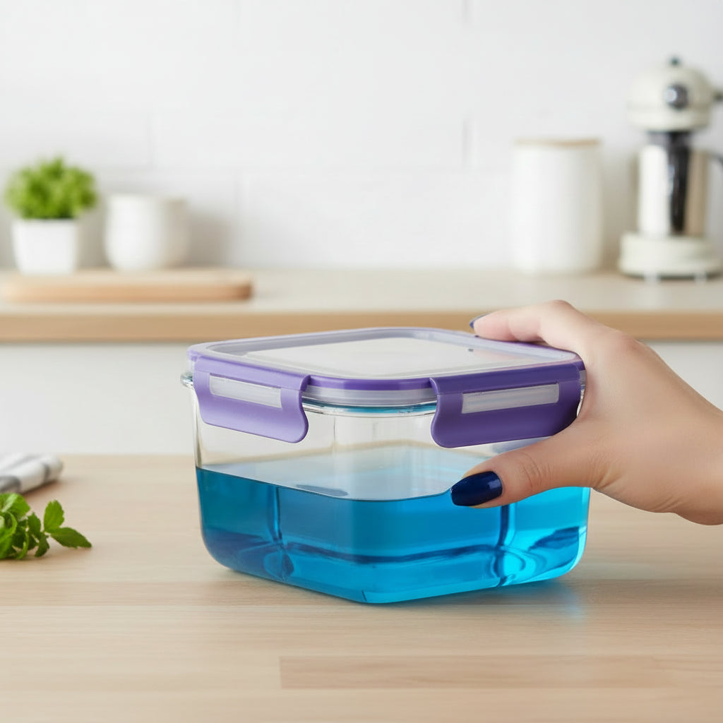 Versatile Glass Food Storage Containers Set with Airtight Lids for Meal Prep
