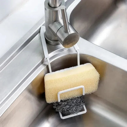SINKVAULT – Dish Cloth & Sponge Rack for Everyday Kitchen Use
