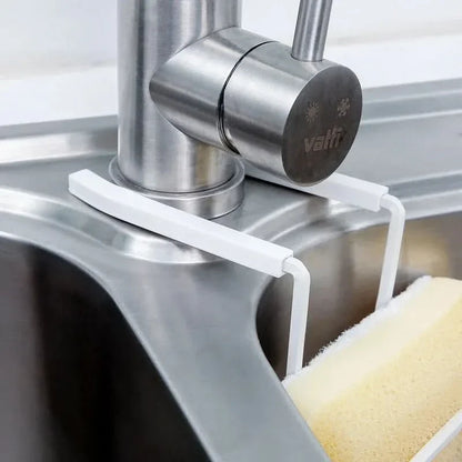 SINKVAULT – Dish Cloth & Sponge Rack for Everyday Kitchen Use