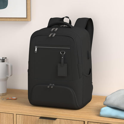 Versatile Laptop & Lunch Backpack with USB Charging Port | Waterproof Design for Travel and Work