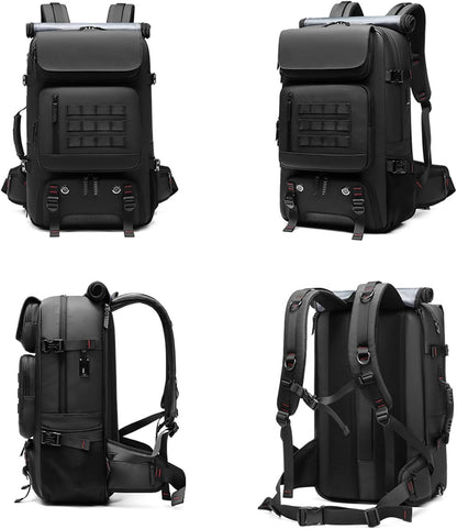 Versatile Travel Backpack | 50L Waterproof Design with USB Charging Port | Perfect Carry-On Backpack for Men